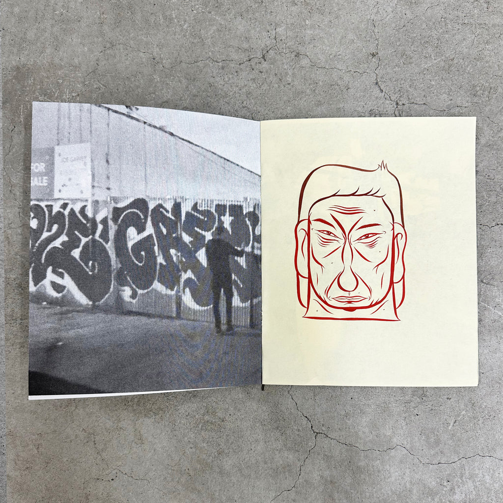Limited Handmade Zine #4 by Barry McGee – Scooters For Peace