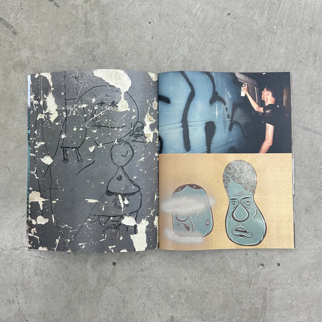 Untitled Zine “P.V.C.” by Barry McGee – Scooters For Peace