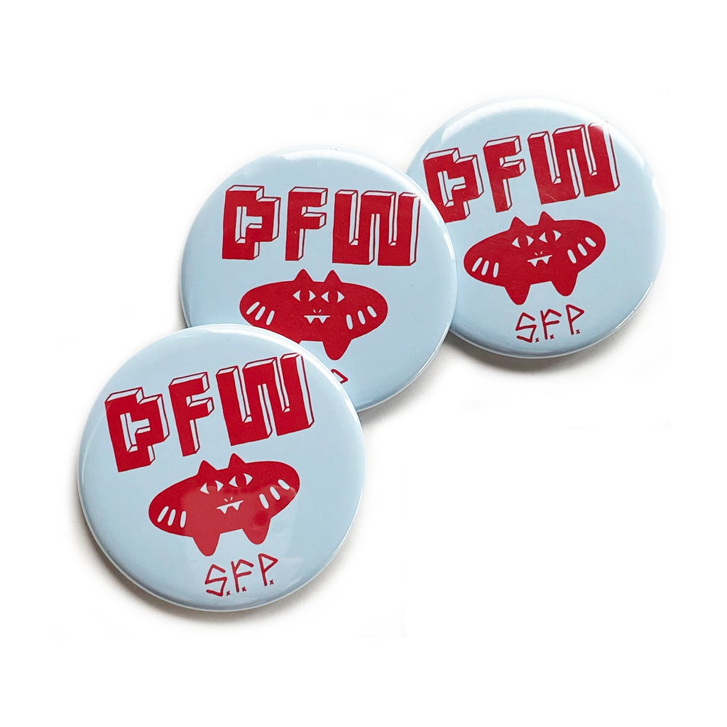 DFW × S.F.P. Button