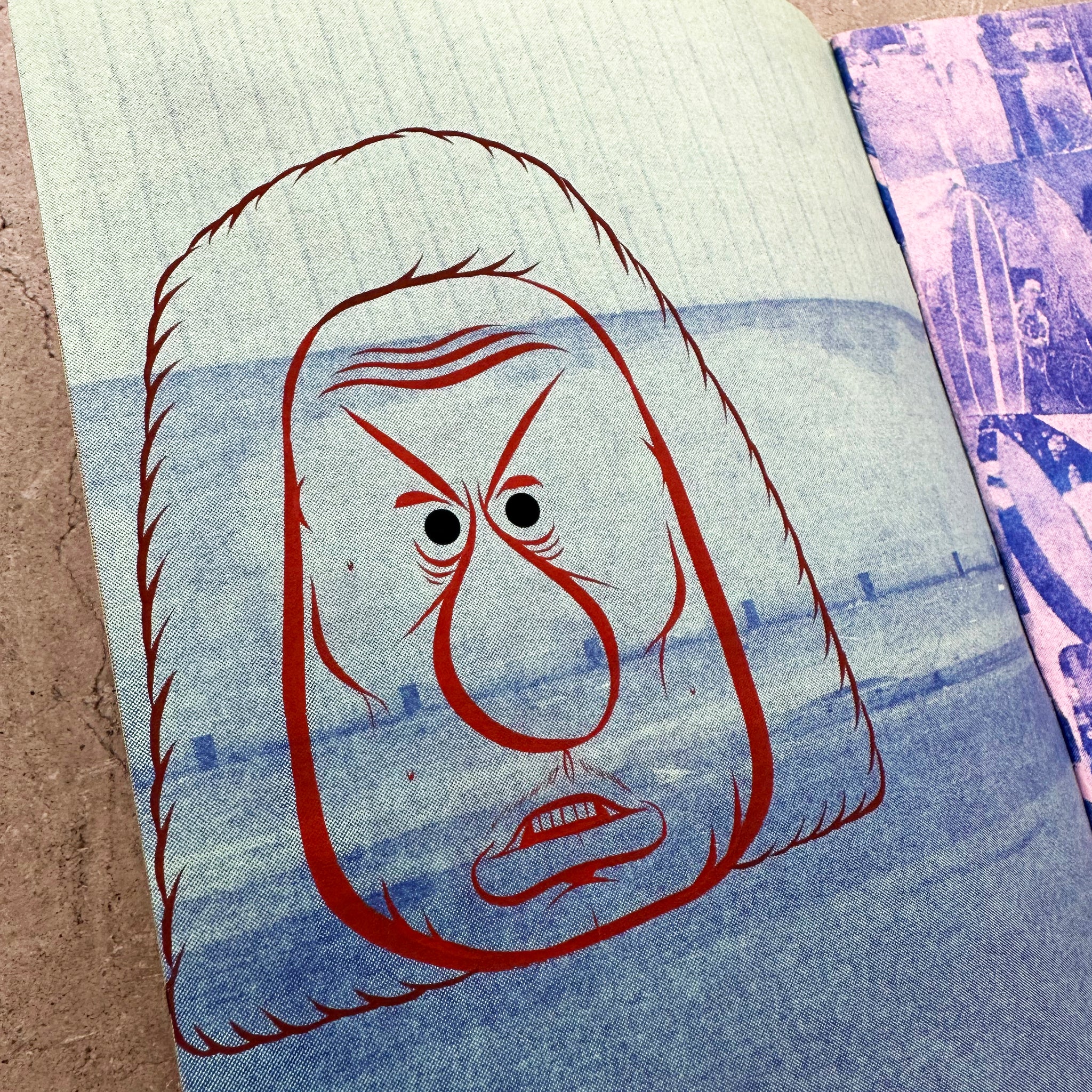 Limited Handmade Zine #1 by Barry McGee