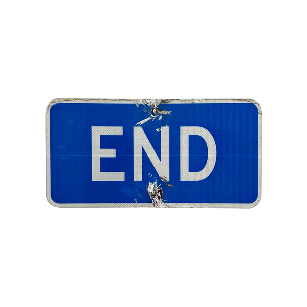 Derek James Marshall: Reclaimed sign #14