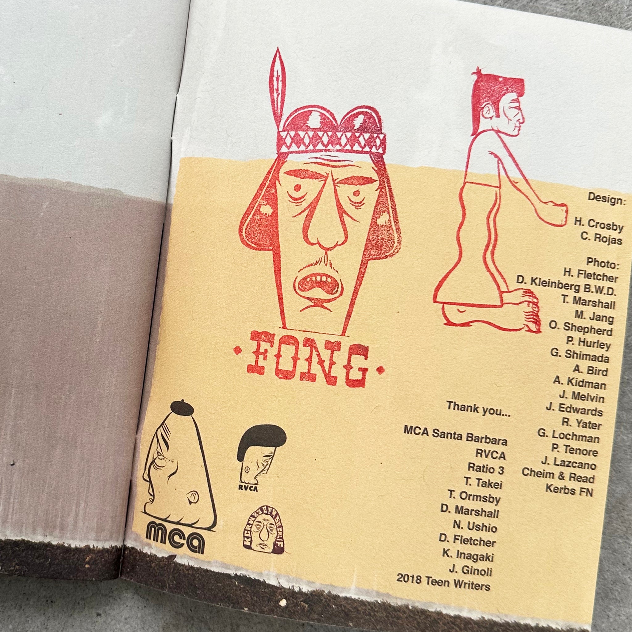 MCASB Limited Edition Field Guide by Barry McGee