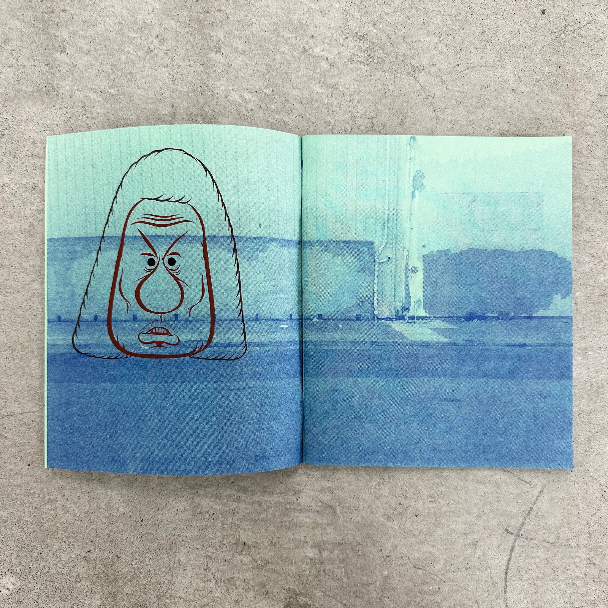 Limited Handmade Zine #2 by Barry McGee