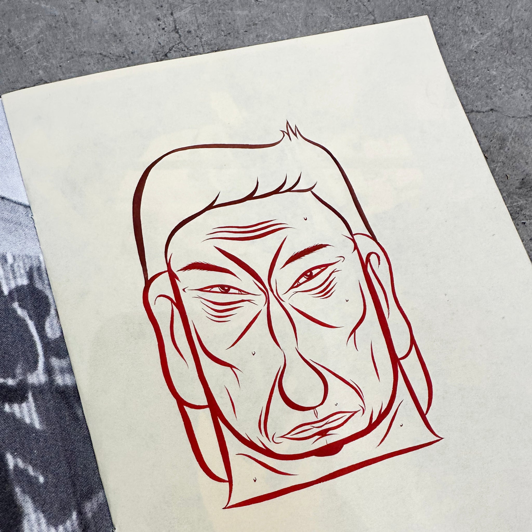 Limited Handmade Zine #4 by Barry McGee