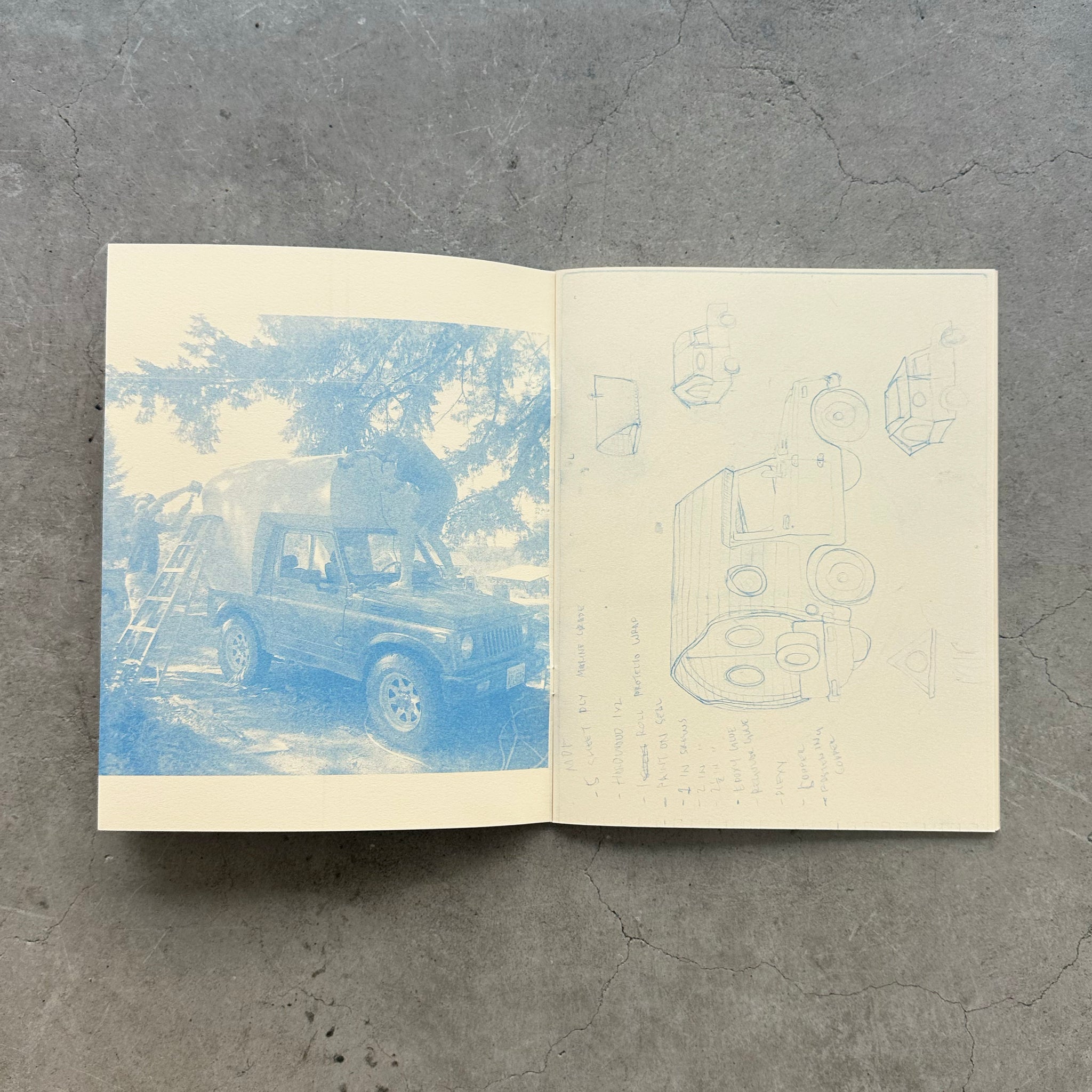 Risograph Zine by Jay Nelson