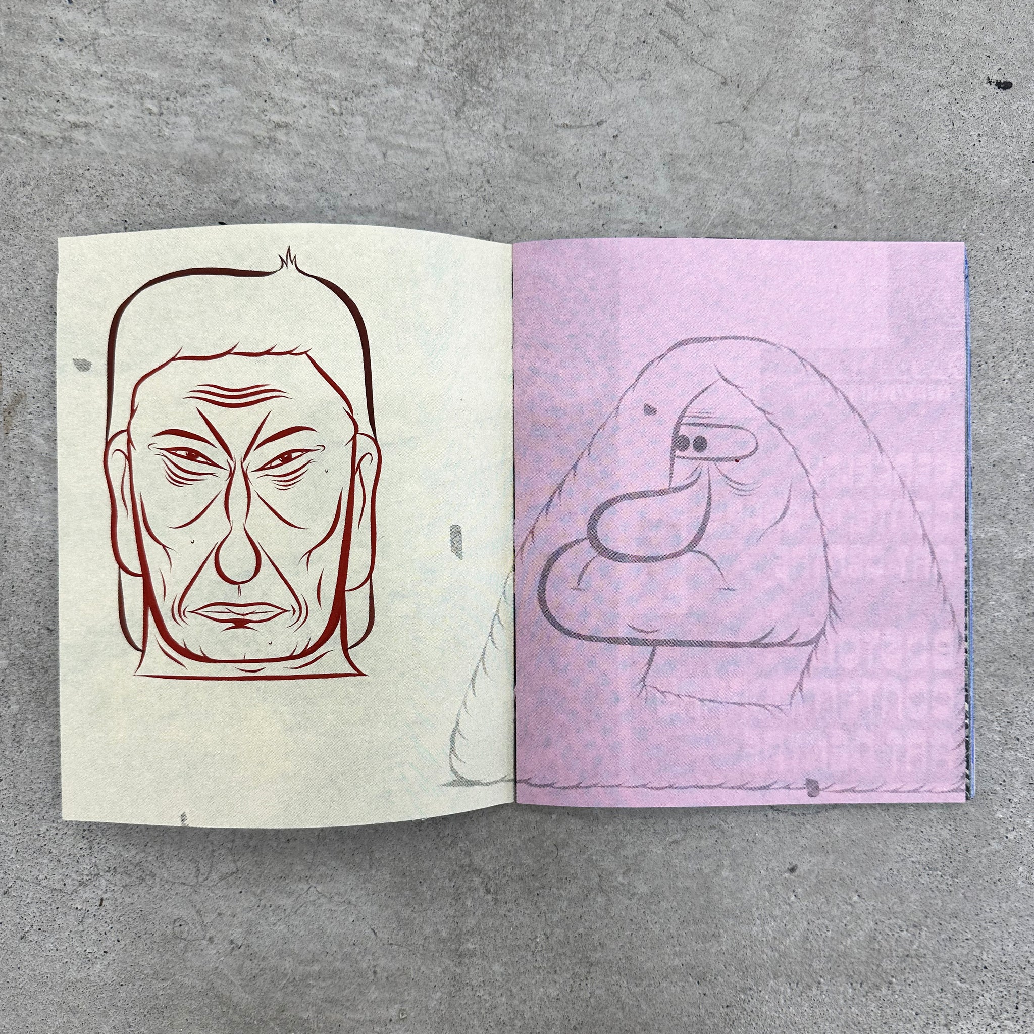 Limited Handmade Zine #6 by Barry McGee