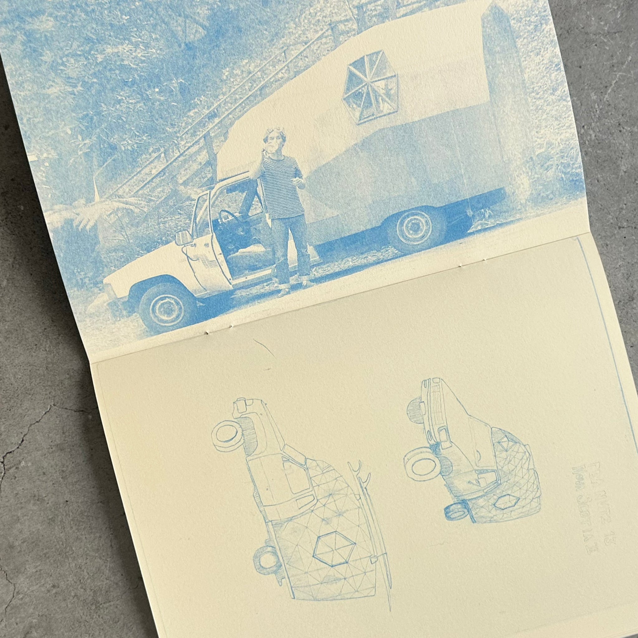 Risograph Zine by Jay Nelson