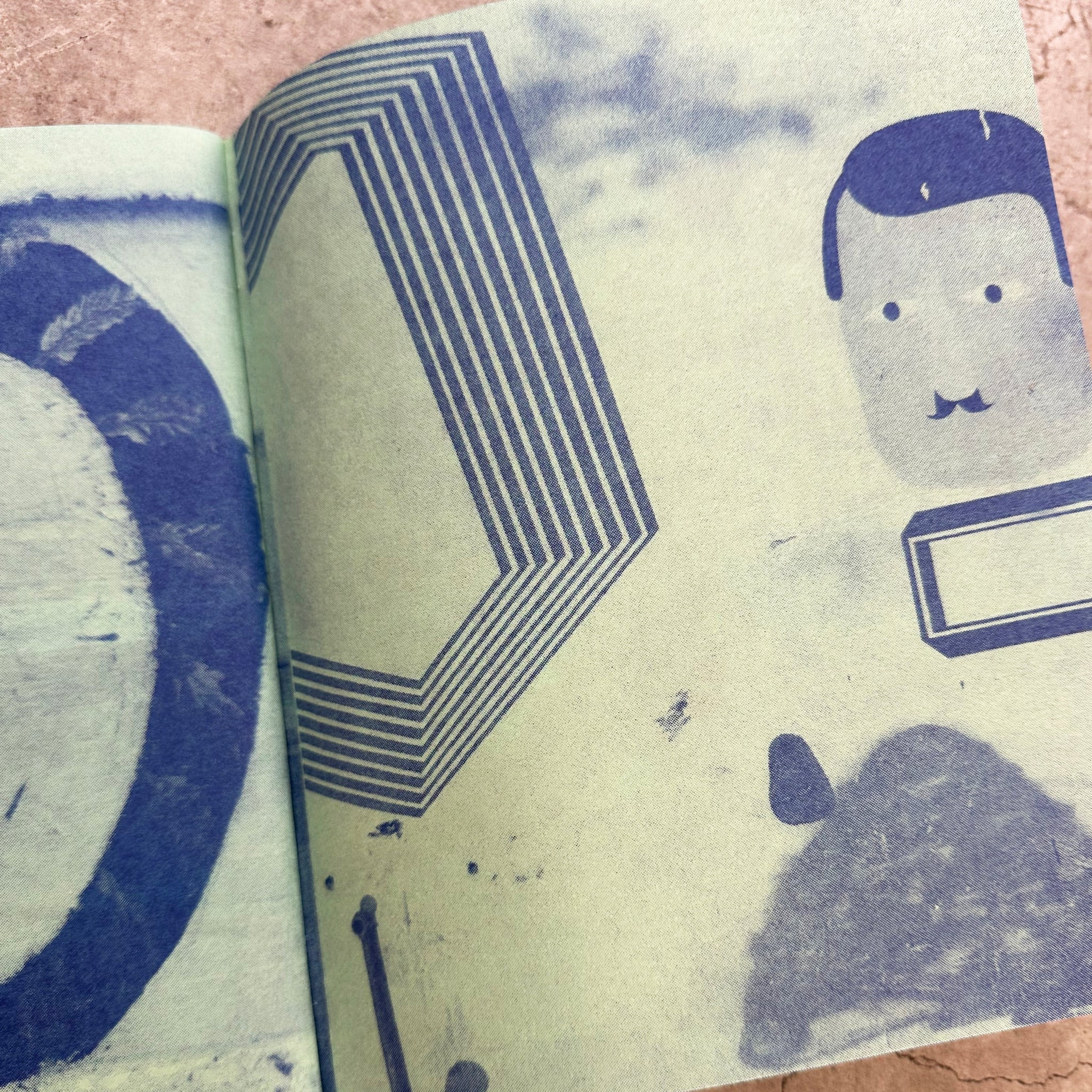 Limited Handmade Zine #5 by Barry McGee