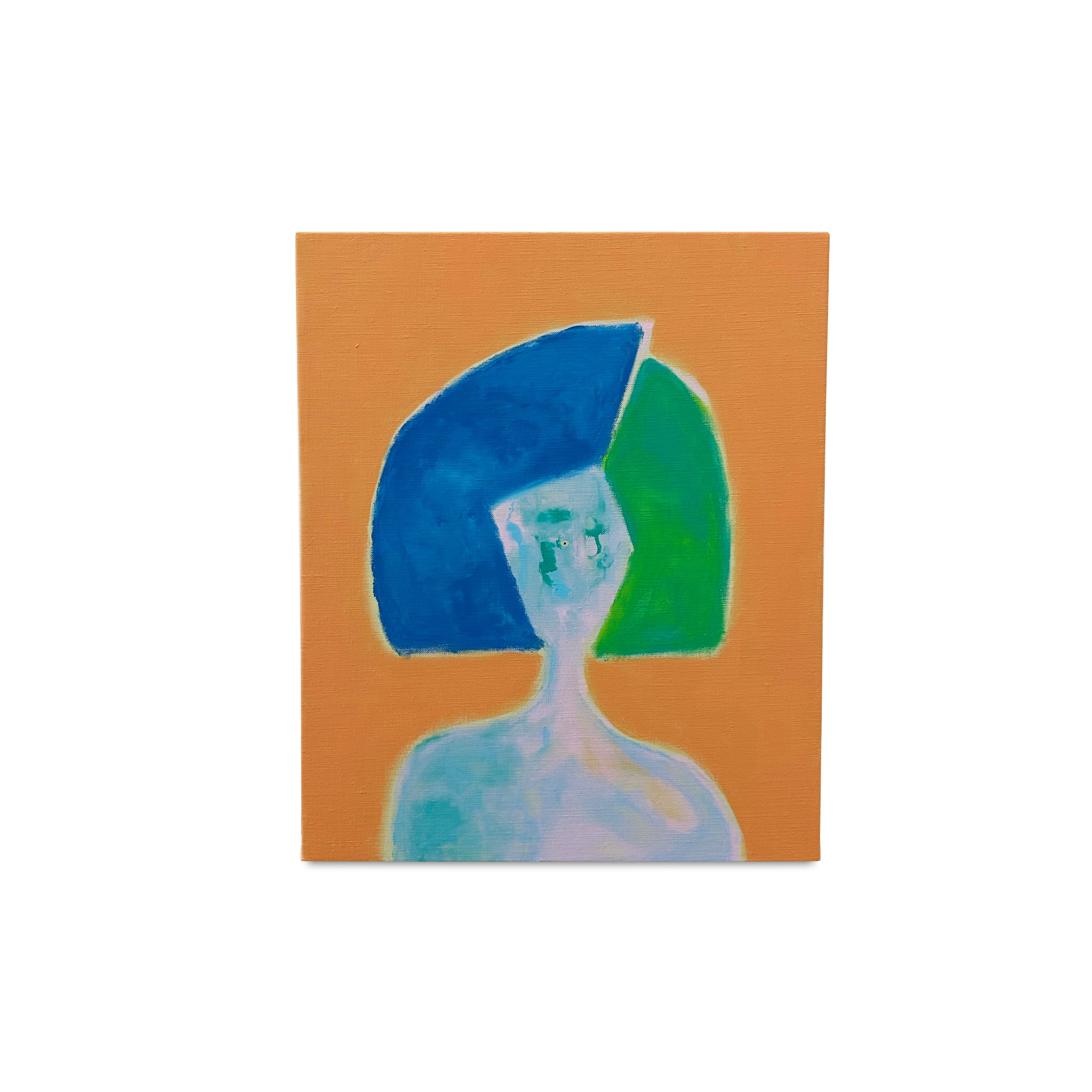 Joji Nakamura: Blue and green portrait