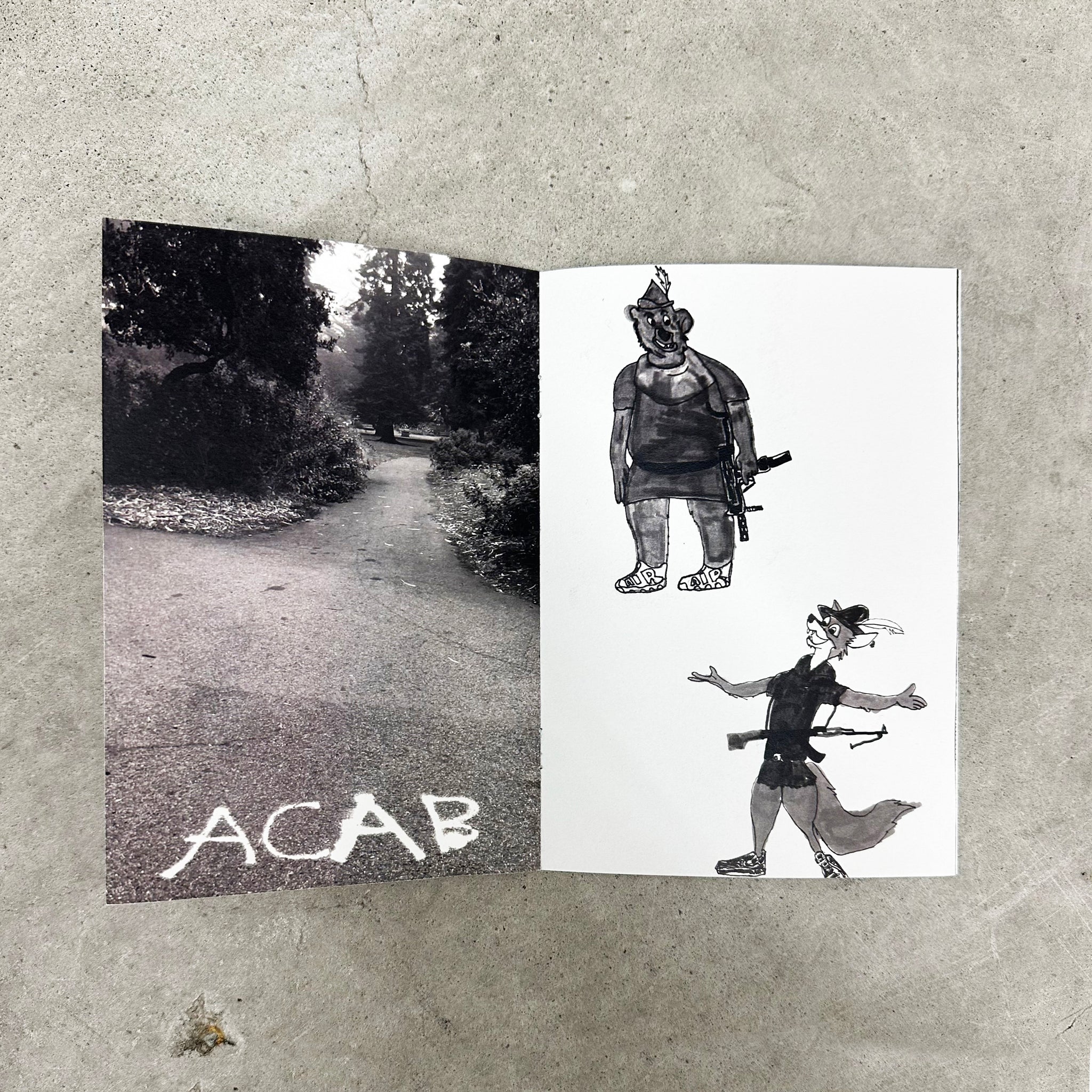 Untitled Zine by Joe Roberts