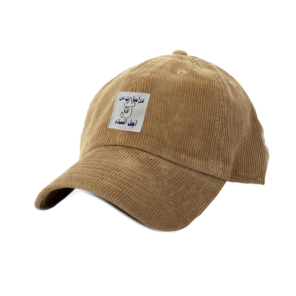 Tokyo Rally Corduroy Cap / Tan