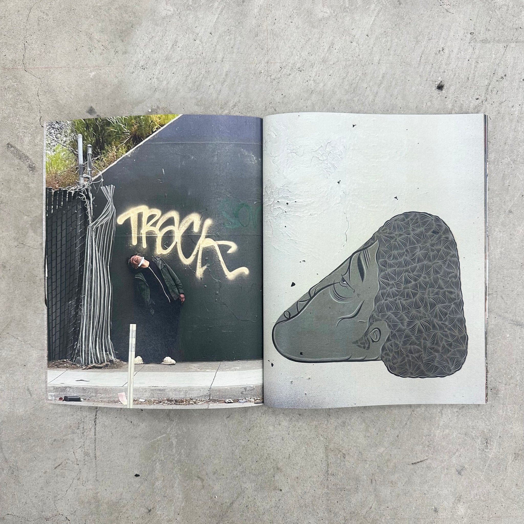 Untitled Zine “D.F.W.” by Barry McGee