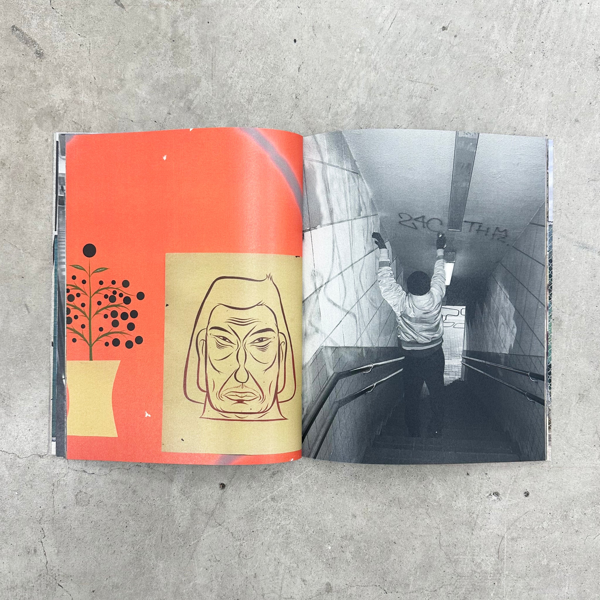 Untitled Zine “P.V.C.” by Barry McGee