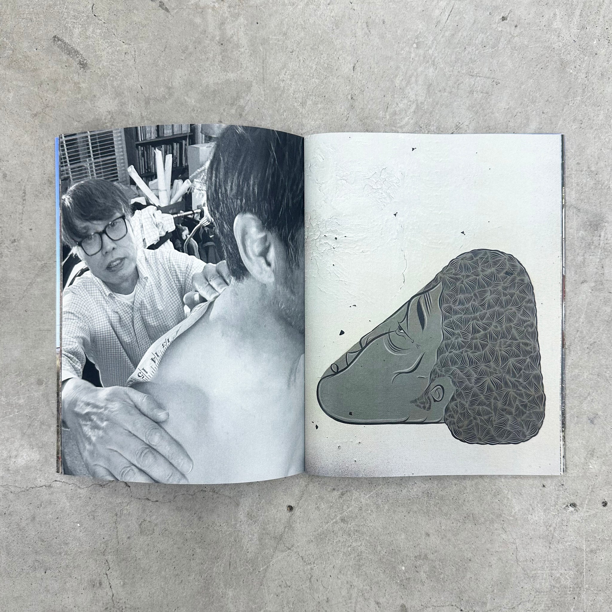 Untitled Zine “T.H.R.” by Barry McGee