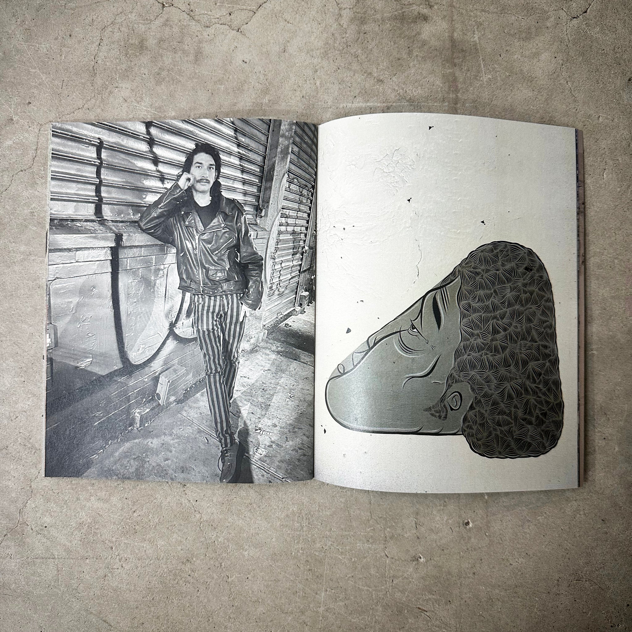 Untitled Zine “T.H.R.” by Barry McGee