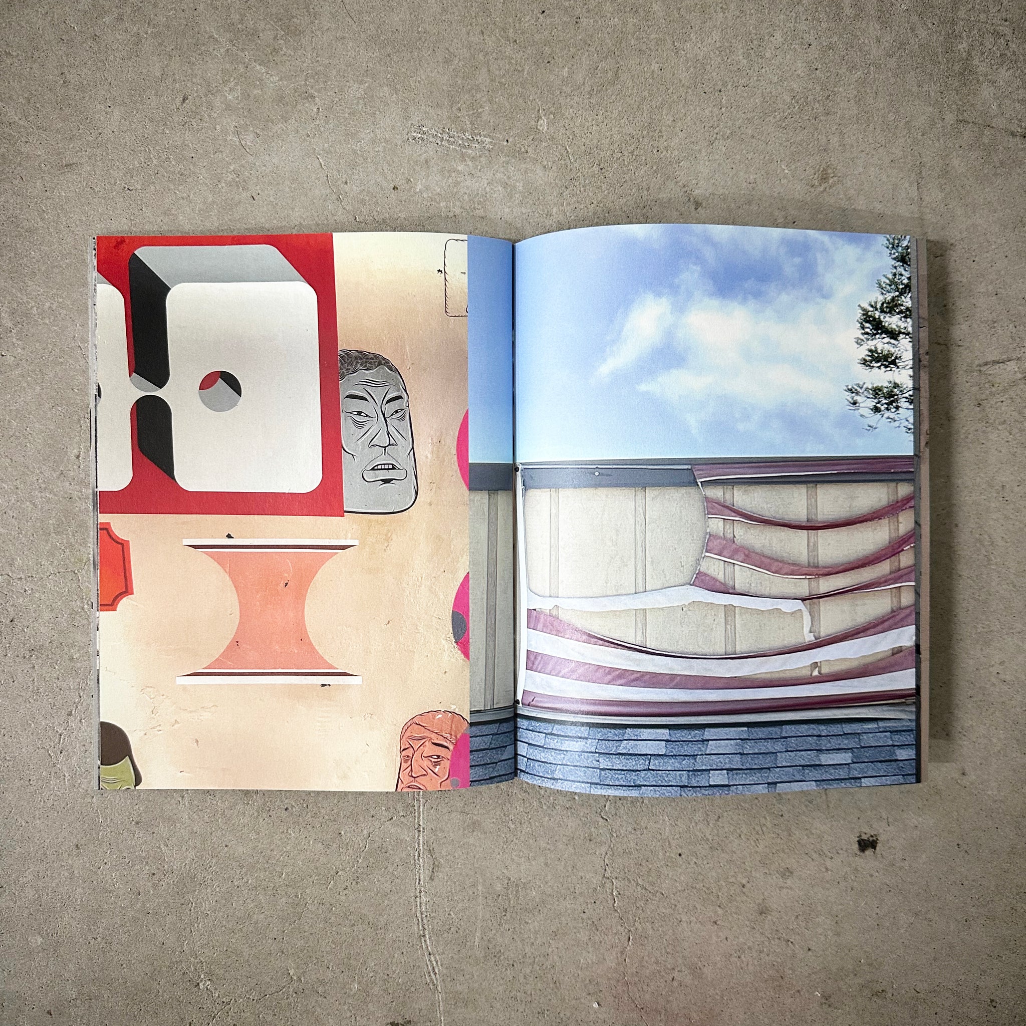 Untitled Zine “T.H.R.” by Barry McGee