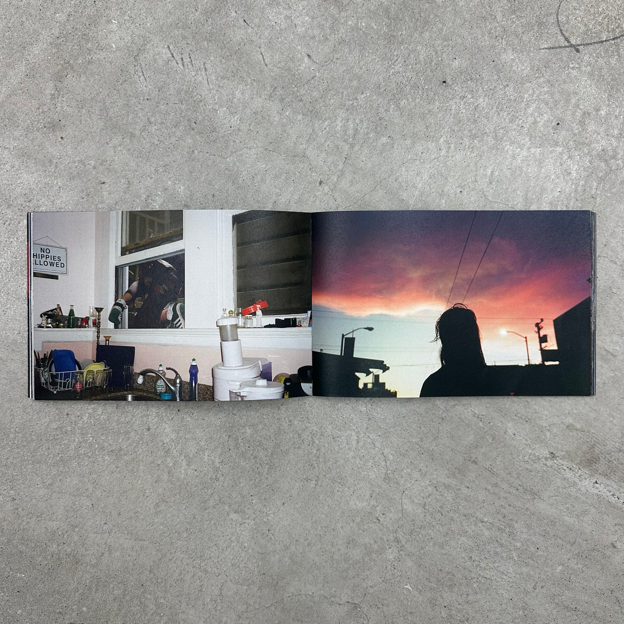 Foggy Days Zine “Andrea beach” by Sandy Kim