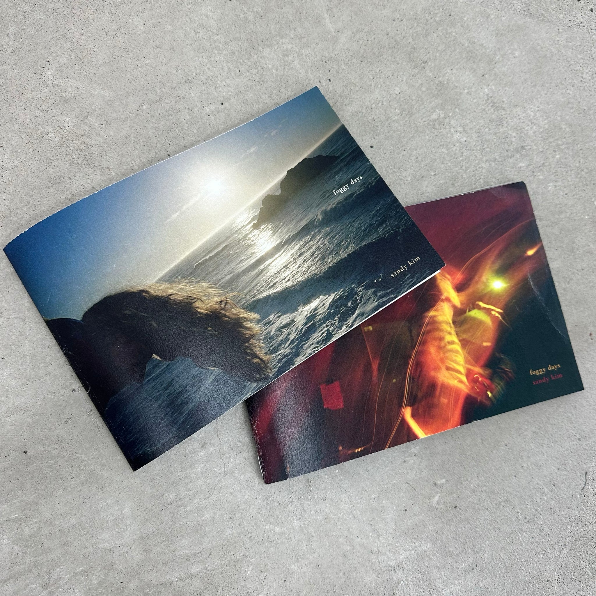 Foggy Days Zine “Andrea beach” by Sandy Kim