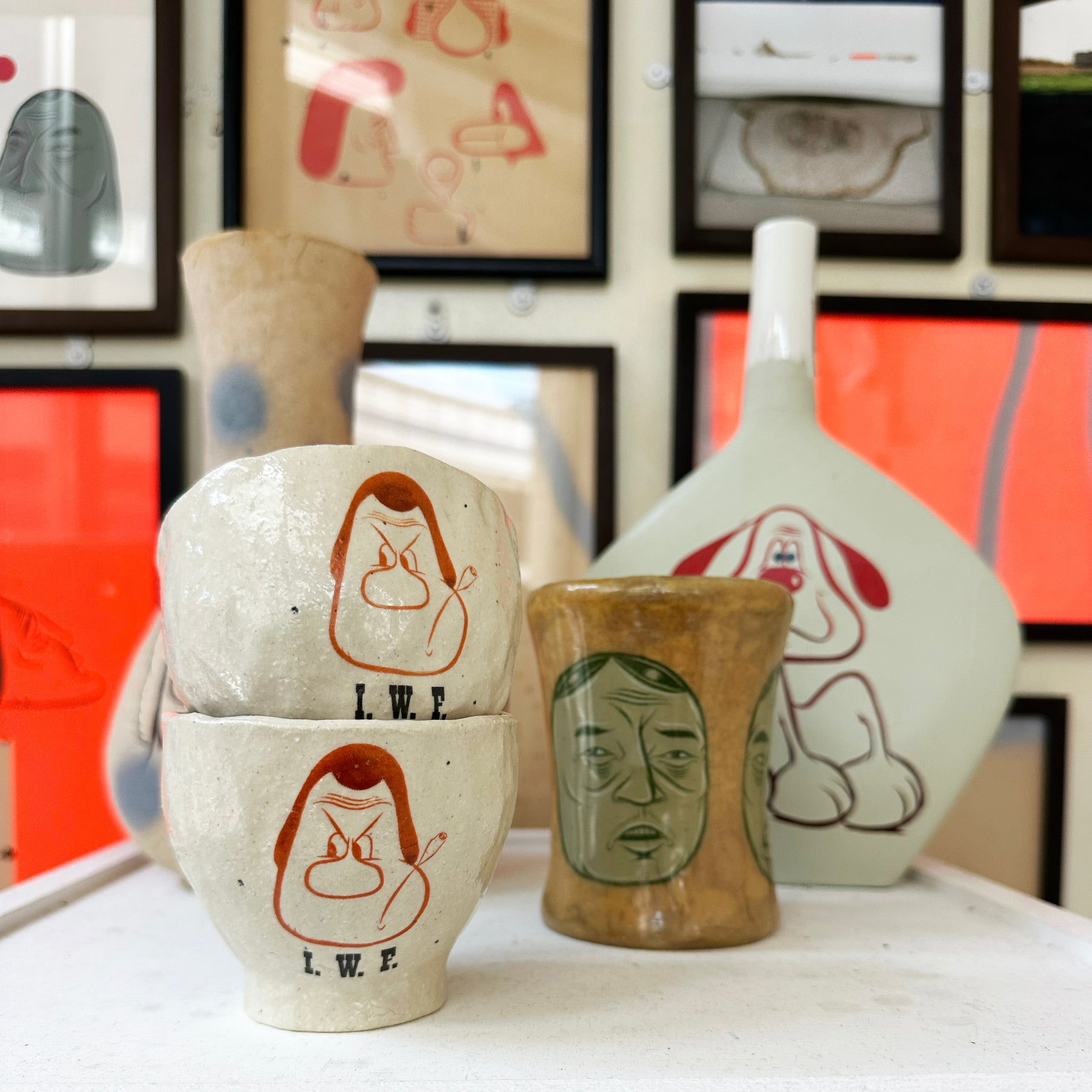 I.W.F. Ceramic cup