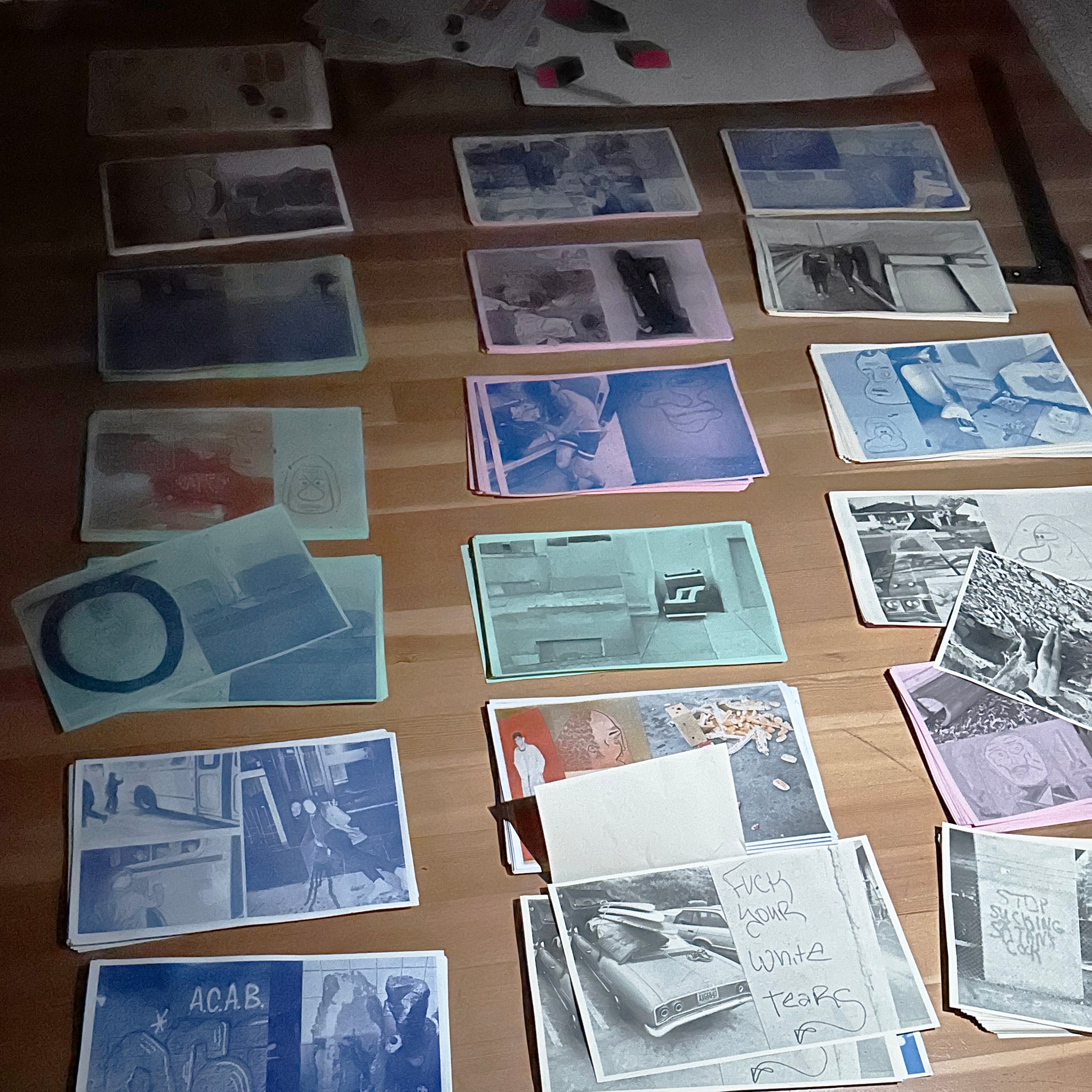 Limited Handmade Zine #7 by Barry McGee