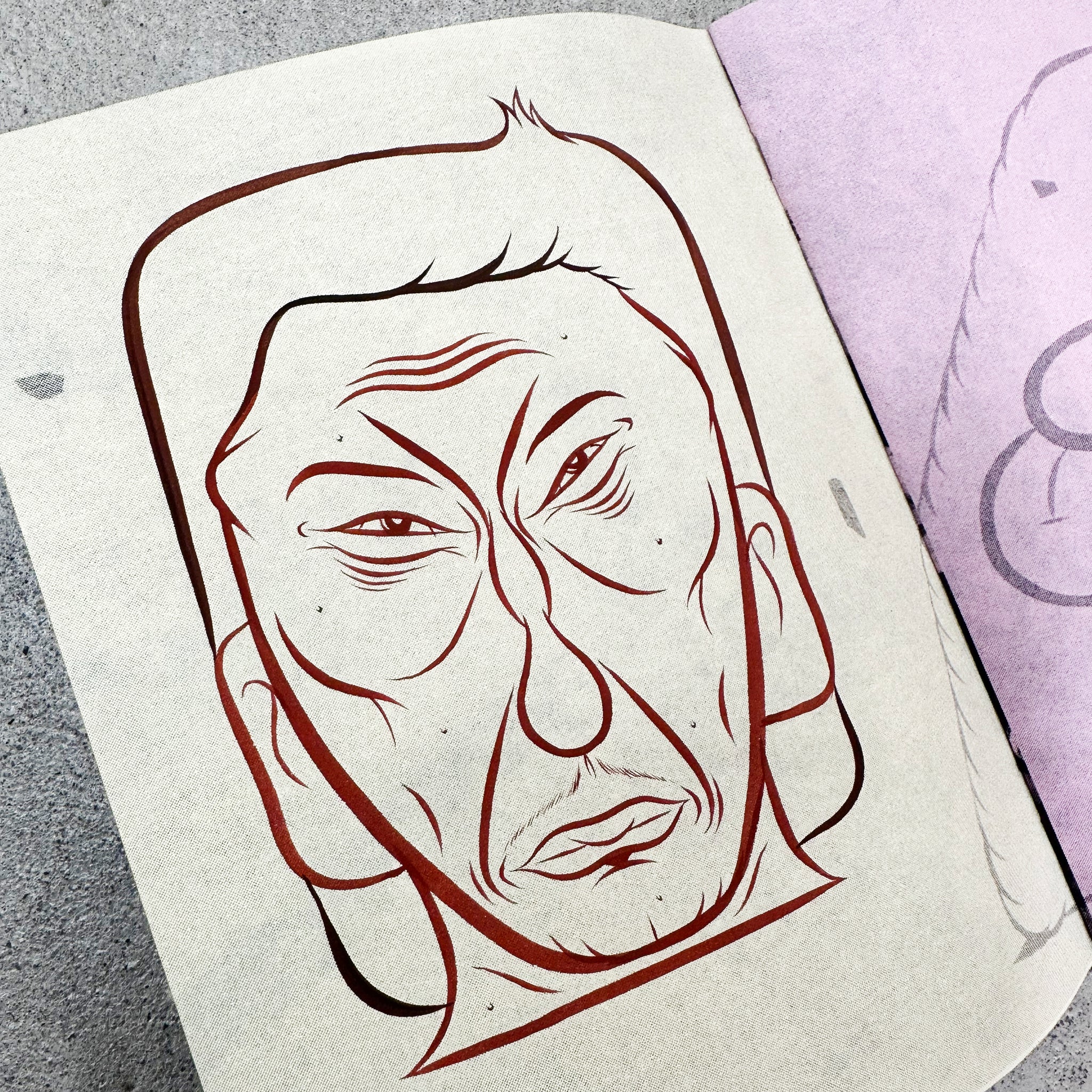 Limited Handmade Zine #7 by Barry McGee