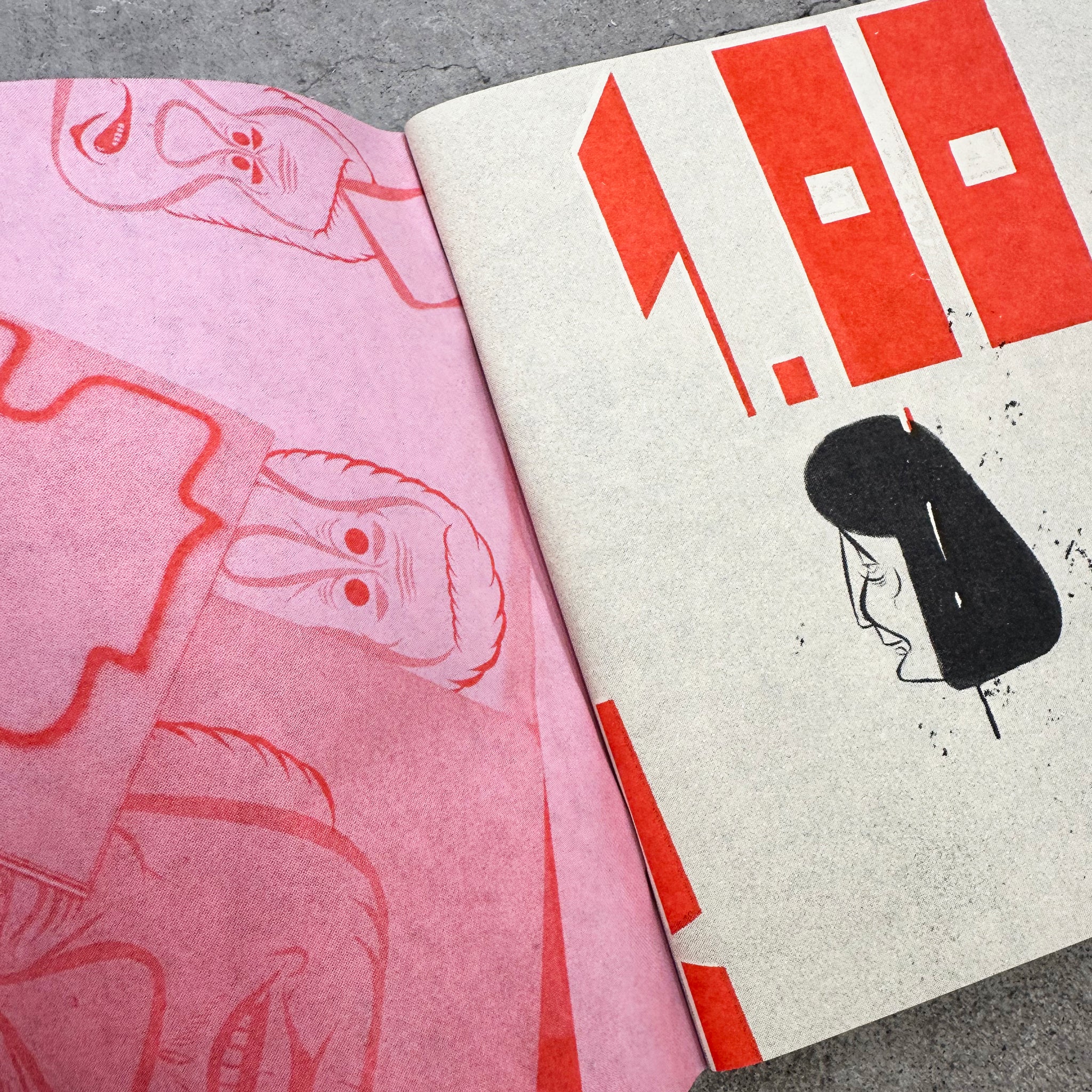 Limited Handmade Zine #8 by Barry McGee