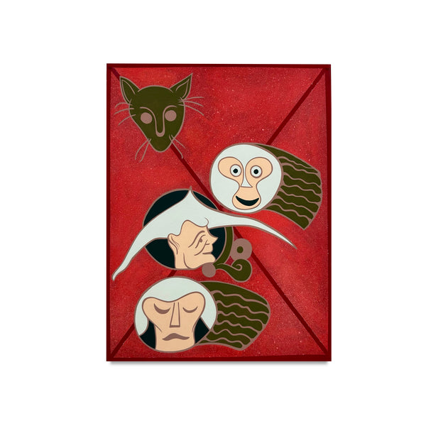 Chris Lux: Three Warriors and the cat