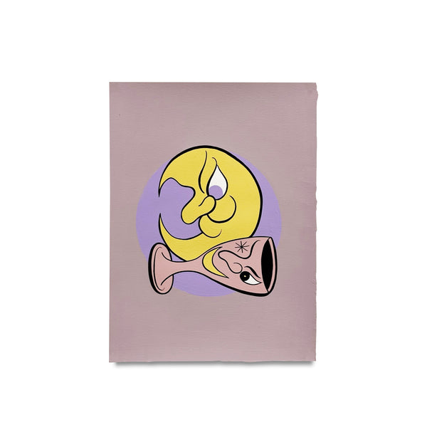 Chris Lux: Study for the “Bar PartTime Wine Glass”