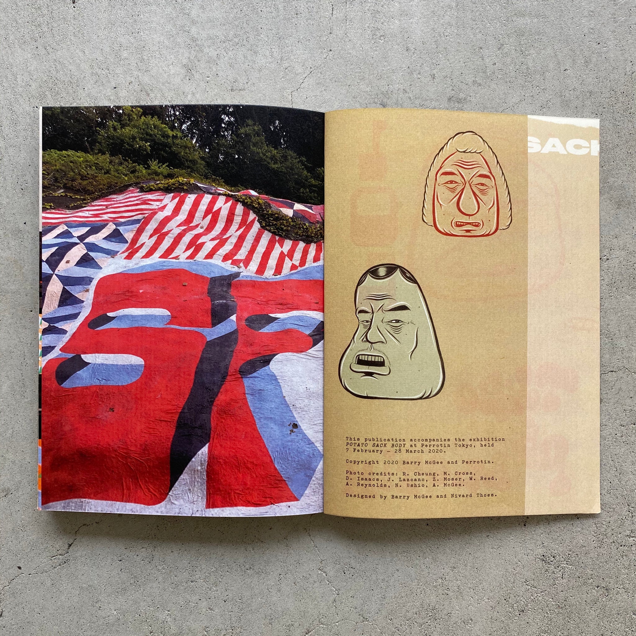 Potato Sack Body by Barry McGee