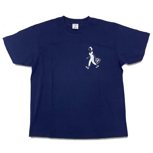 Material T-shirt / Navy